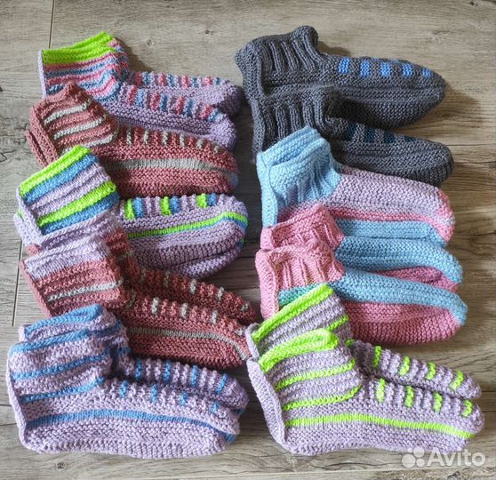 Носки вязаные