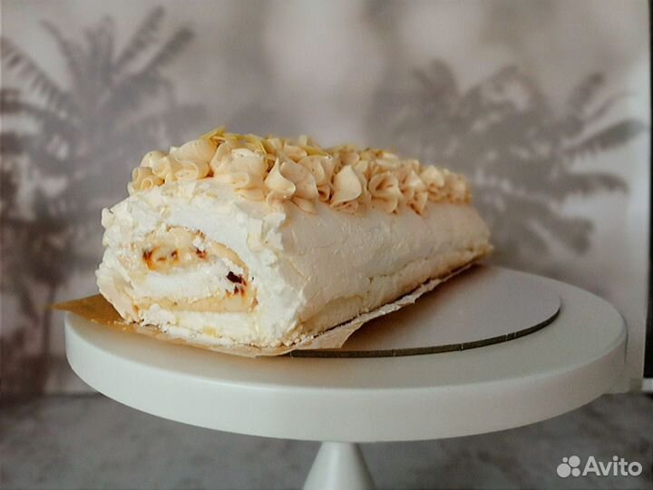 Меренговый рулет на заказ