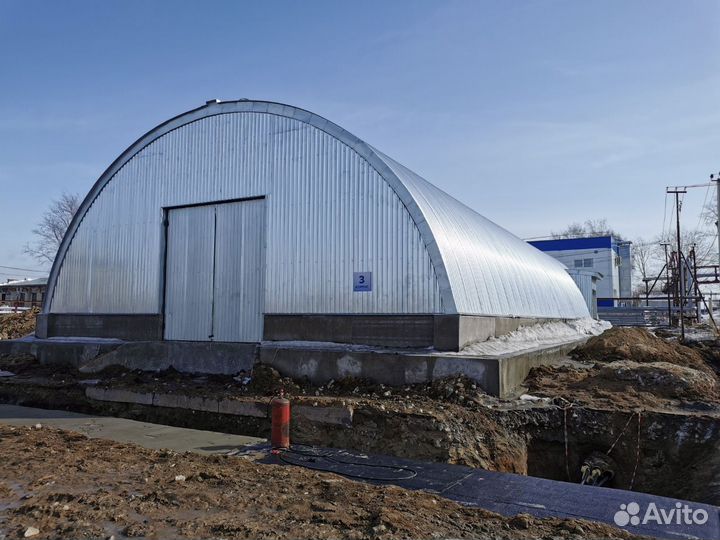 Склад/ангар для бизнеса/быстрое возведение