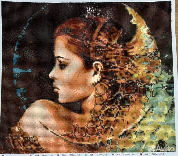 Алмазная мозаика (готовая работа)