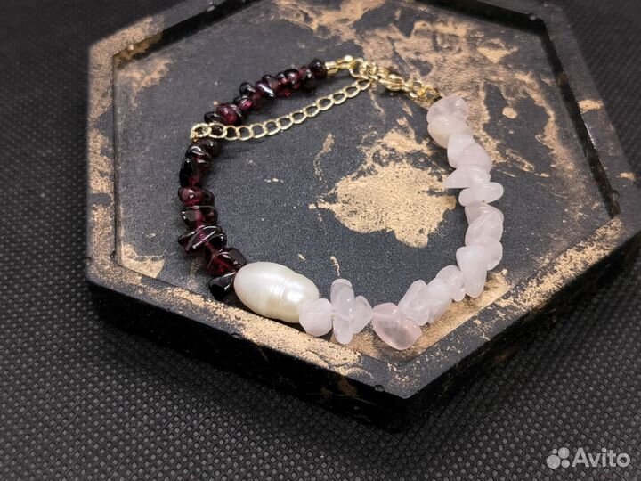 Браслет из натуральных камней