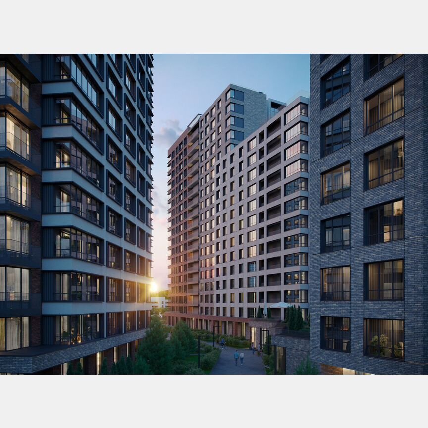 3-к. квартира, 88 м², 10/18 эт.