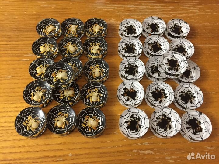 Фишки для нард «Пауки»