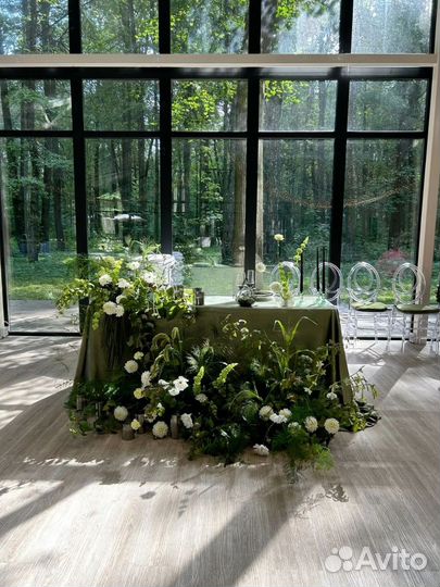 Декор свадьбы за городом