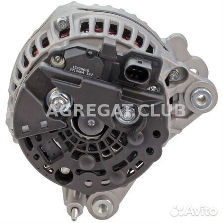 Генератор без шкива krauf ALV1678DD