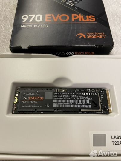 Samsung SSD 970 EVO Plus 1tb M.2