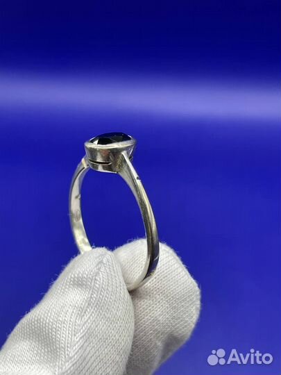 Золотое кольцо вставка агат проба 585 размер 19