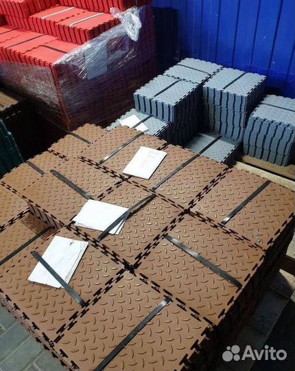 Модульная плитка пвх
