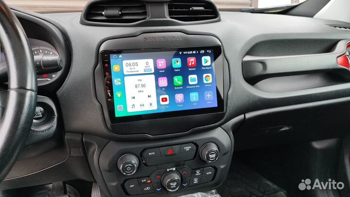 Новая Магнитола Jeep Renegade android
