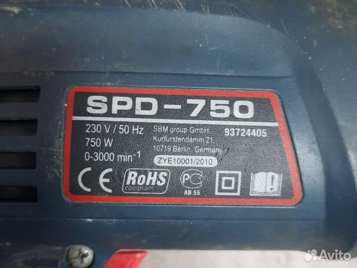 Дрель stomer SPD-750