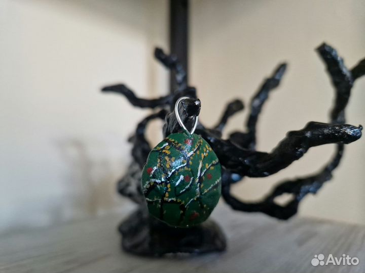 Подвеска кулон медальон ручной рабоиы