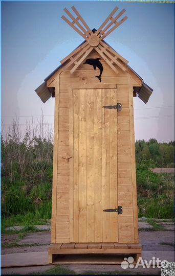 Дачный туалет с установкой ACC336