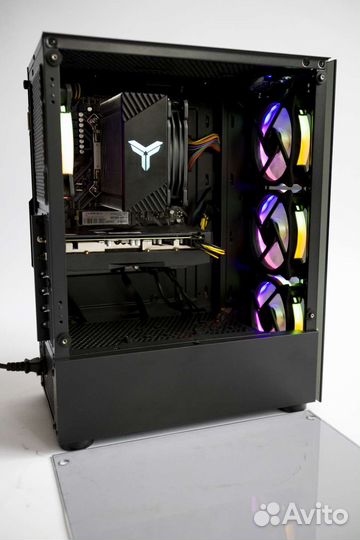 Мощный игровой компьютер, Xeon E5-2630/16gb/Rx580
