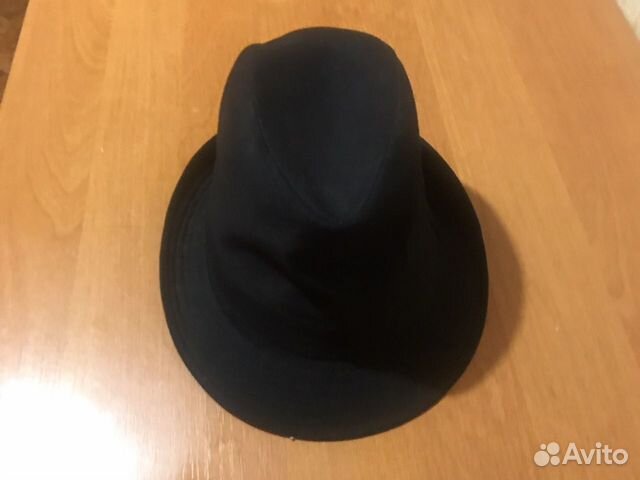 Шляпа женская черная