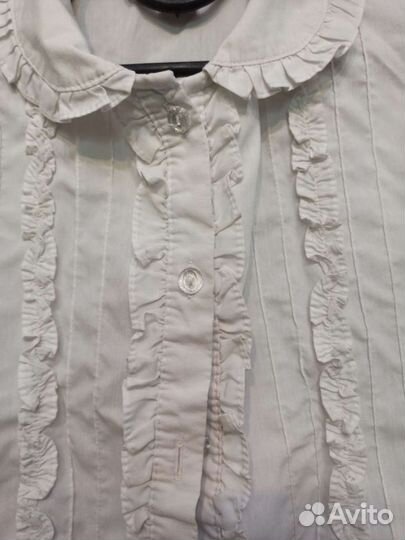 Школьная блузка 134-140