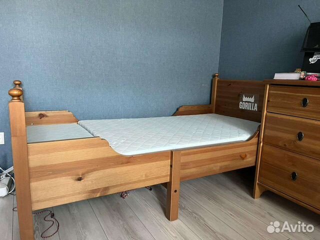Кровать детская раздвижная икеа купить в Москве | Товары для дома и ...