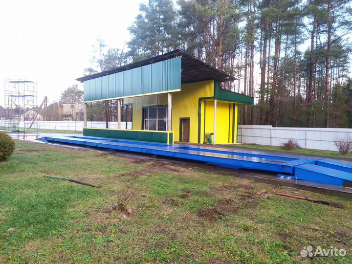 Весы транспортные на 80 тонн 18 метров колейные