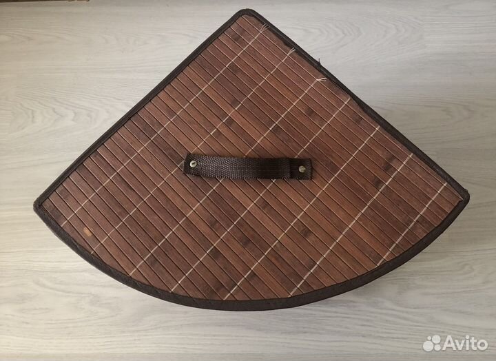 Корзина для белья угловая