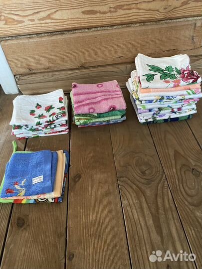 Полотенца- салфетки махровые
