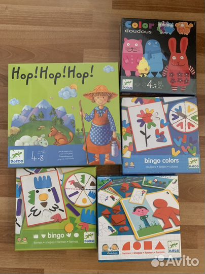 Настольные игры Djeco и Haba