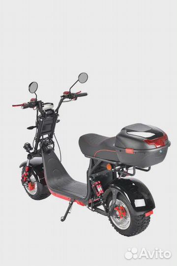 Электроскутер White Siberia PRO 2500W Black 2023