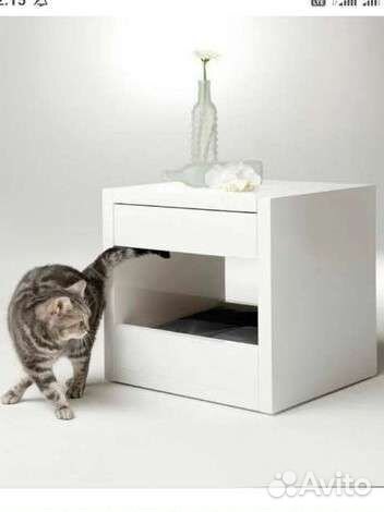 Тумба прикроватная столик с лежаком для питомца