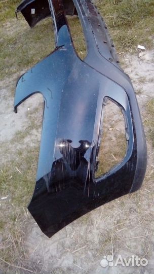 Бампер передний. Hyundai Santa Fe 2010г