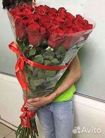Высокие розы Букеты с доставкой