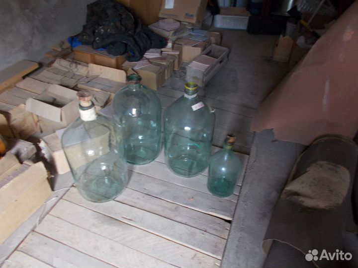 Бутыль стеклянная 20 литров