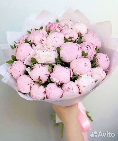 Пионы Розы Доставка