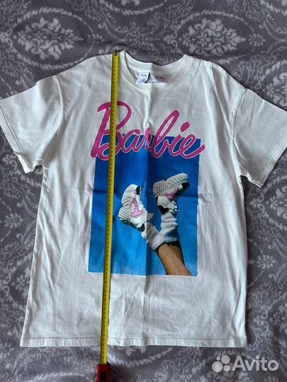 Футболка женская xs bershka barbie