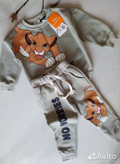 Костюм флис 98,104,110,116