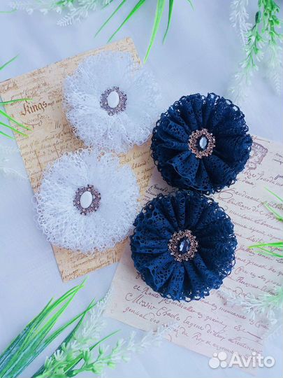 Школьные бантики заколки