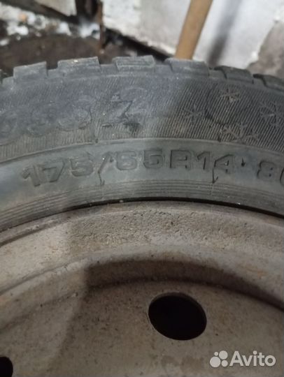 Колена зимние r14 175/65 в сборе