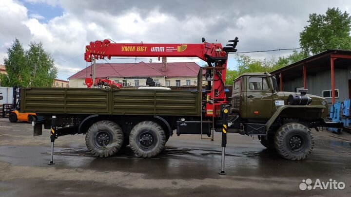 Урал 4320 с КМУ, 2023