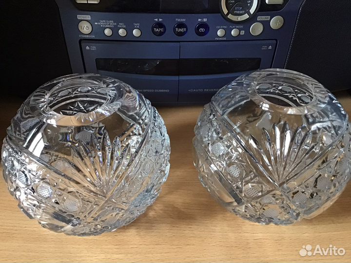Вазы хрустальные СССР