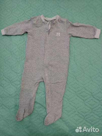Комбинезон вязаный и на флисе