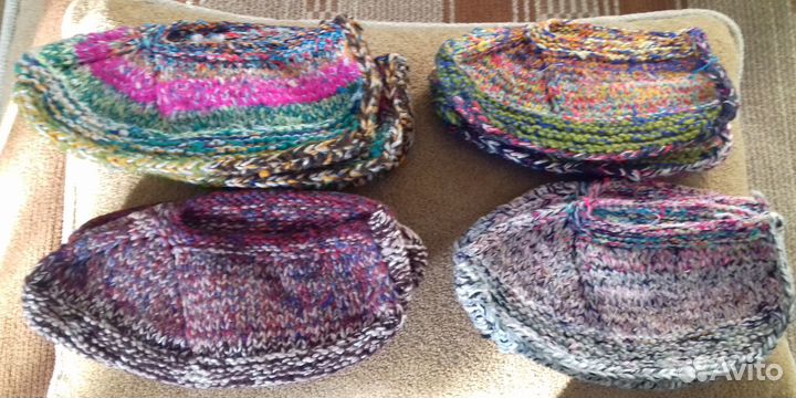 Носки женские шерстяные ручной работы