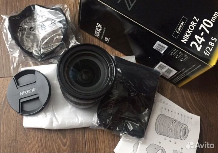 Nikon 24-70 f/2.8S Nikkor Z, Новый
