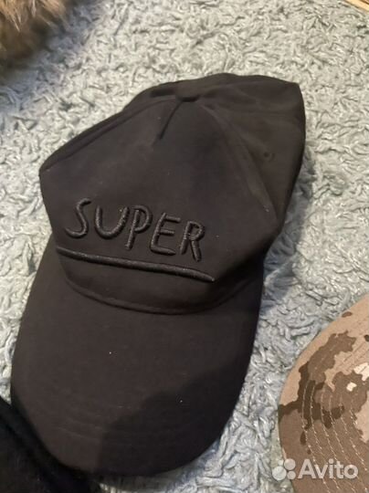 Бейсболка черная военная