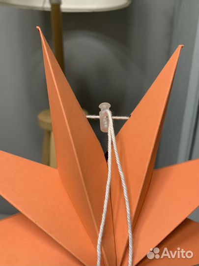 Бумажные звезды, декор 15 см