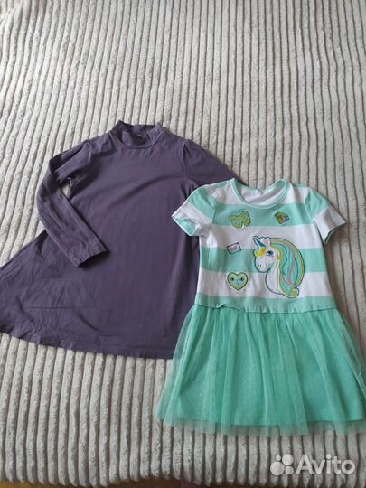 Одежда на девочку 3-4 года пакетом