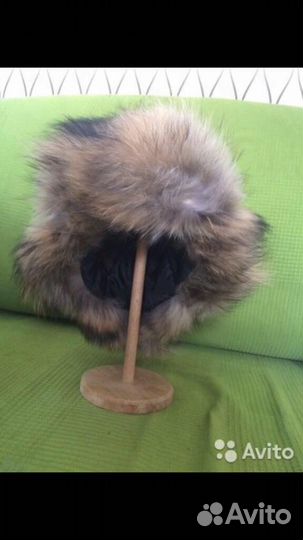 Шапка-ушанка натуральная