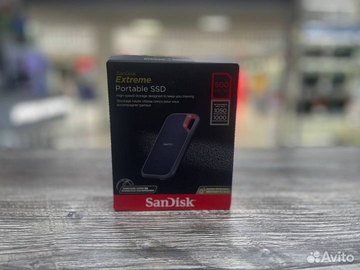 Внешний SSD SanDisk Extreme Portable SSD V2 500 гб