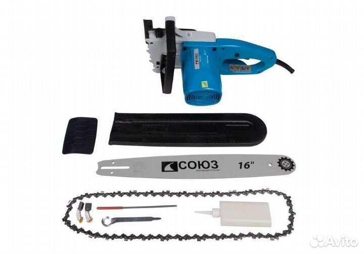 Пила цепная Союз пцс-9926 2600 Вт, шина 16