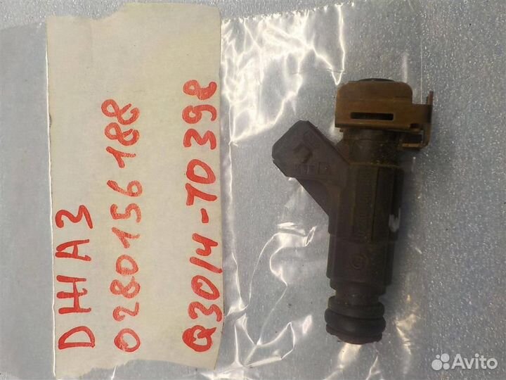 Форсунка инжекторная электрическая Honda Jazz I 2