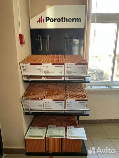 Термоблок керамический стеновой пустотелый