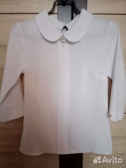 Блузка белая для девочек