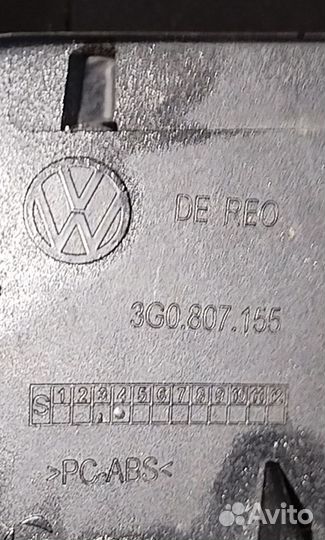 Заглушка переднего бампера Volkswagen Passat B8