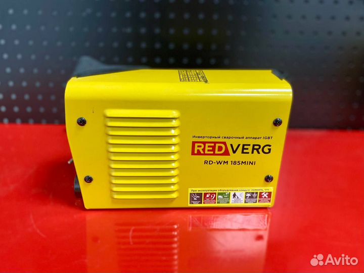 Сварочный инвертор redverg RD-WM 185mini